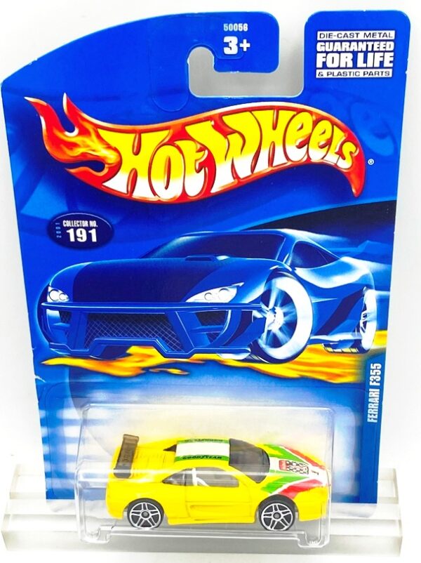 2001 HW CC #191 Ferrari F355 Yellow Tinted Windows (Star) (2) 2001 HW CC #191 Ferrari F355 Yellow Tinted Windows (Star) (2)