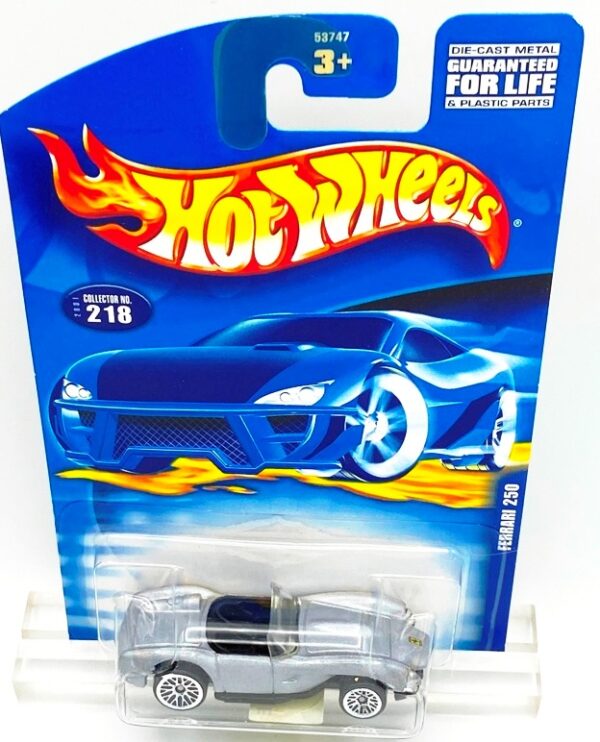 2001 HW CC #218 Ferrari 250 Gray (Chrome Lace) (2)
