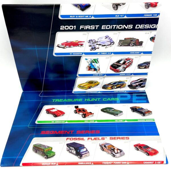 2001 HW Collectors Poster Series and Treasure Hunt Vehicles (3)