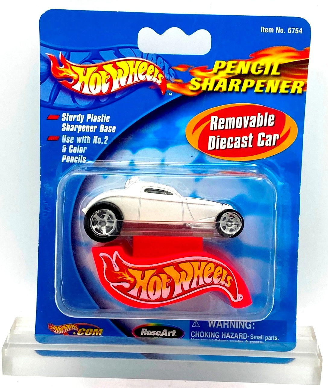 2001 HW Pencil Sharpener SOOO FAST Pearl-White (1)