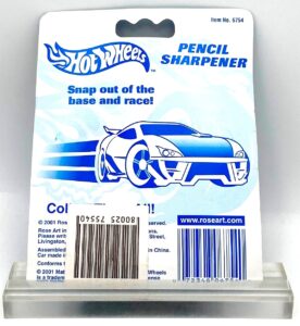 2001 HW Pencil Sharpener Speed Blaster Car Orange (5)