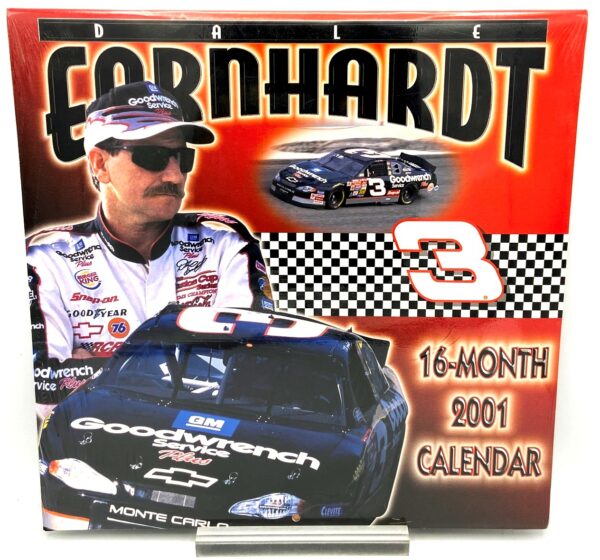 2001 Nascar Collectors Dale Earnhardt 16-Month Calendar (2)