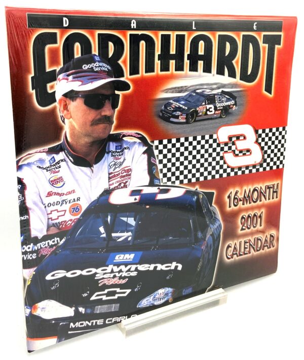 2001 Nascar Collectors Dale Earnhardt 16-Month Calendar (3)