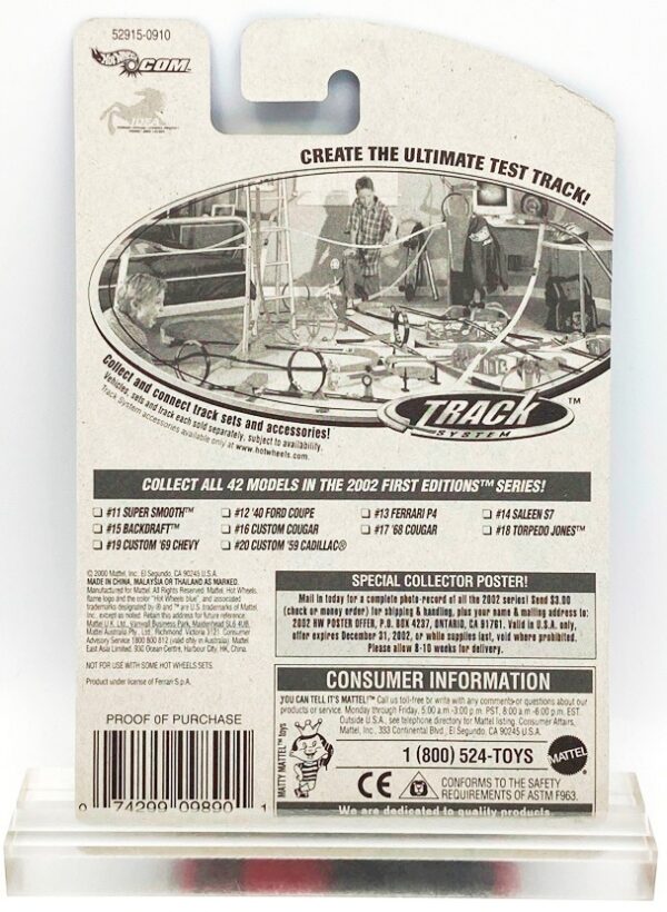 2002 HW CC #025 Ferrari P4 Red (Gold 5-Spoke) (5) 2002 HW CC #025 Ferrari P4 Red (Gold 5-Spoke) (5)