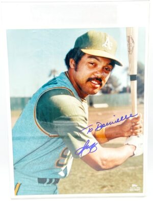 2002 Topps A's Reggie Jackson Autographed (8