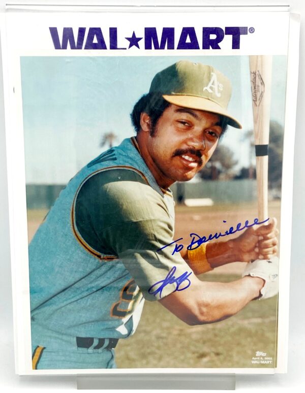 2002 Topps A's Reggie Jackson Autographed (8x10) (3) 2002 Topps A's Reggie Jackson Autographed (8x10) (3)