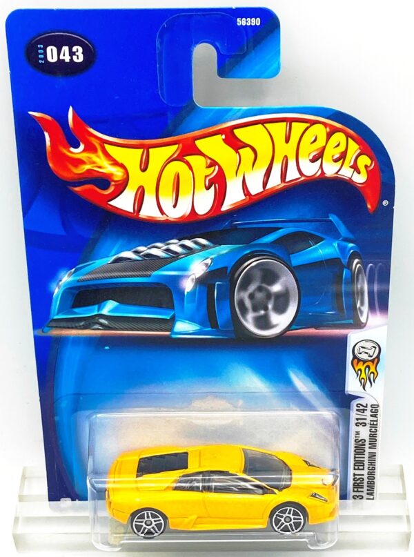 2003 HW CC #043 1st Ed Lamborghini Countach (Star) (2)