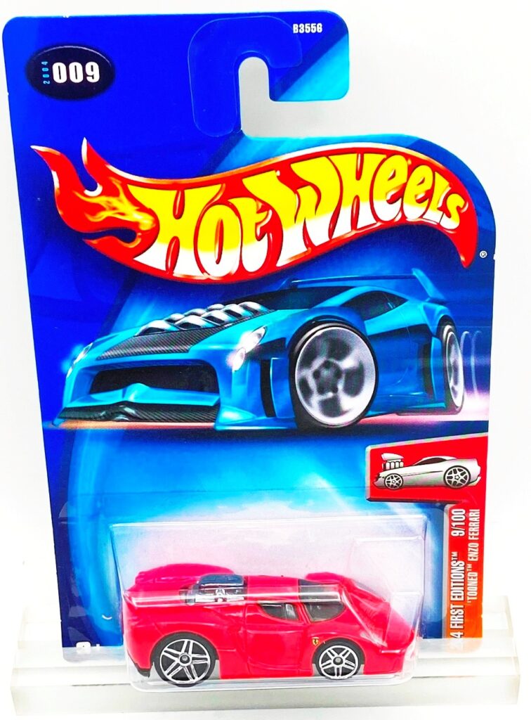 2004 HW CC #009 Enzo Ferrari TOONED 1St Ed. Red (Star) (2)