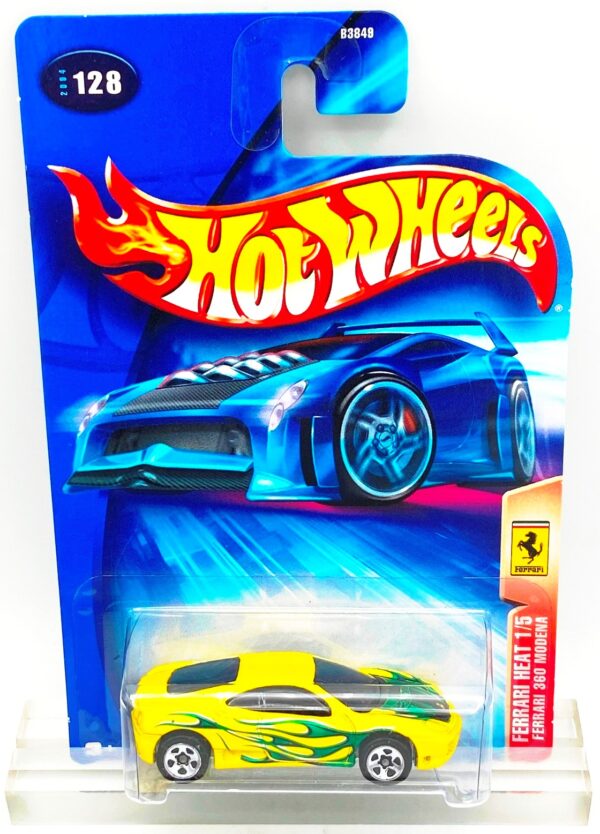 2004 HW CC #128 Ferrari 360 Heat Series Yellow (5-SP) (2)