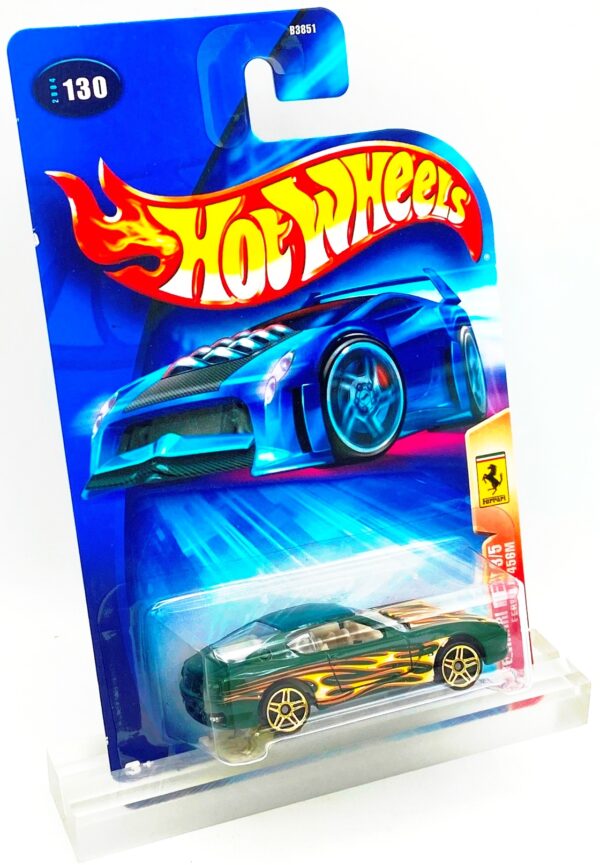 2004 HW CC #130 Ferrari 456M Heat Series Green (Gold 5tar) (3)