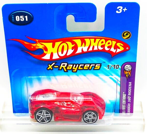 2005 HW CC #051 Ferrari 360 Modena 1St. X-Raycers (Star) (2)