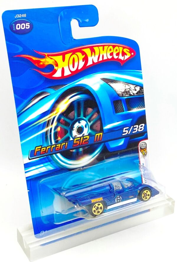 2006 HW CC #005 Ferrari 512 M 1st Ed. Blue (Gold 5-Sp) (3) 2006 HW CC #005 Ferrari 512 M 1st Ed. Blue (Gold 5-Sp) (3)
