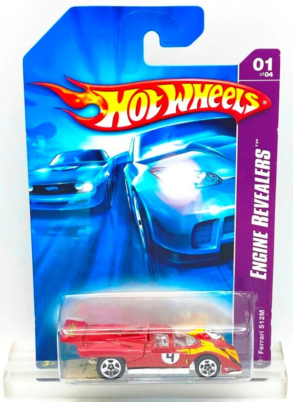 2007 HW CC #057 Ferrari 512M Engine Revealers Orange (5-Sp) (1) 2007 HW CC #057 Ferrari 512M Engine Revealers Orange (5-Sp) (1)