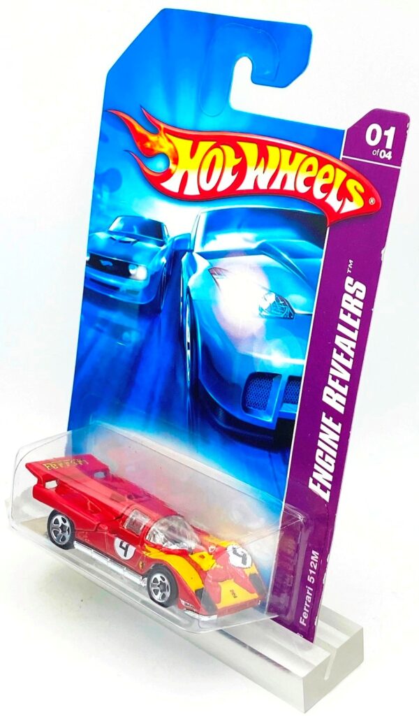 2007 HW CC #057 Ferrari 512M Engine Revealers Orange (5-Sp) (4) 2007 HW CC #057 Ferrari 512M Engine Revealers Orange (5-Sp) (4)