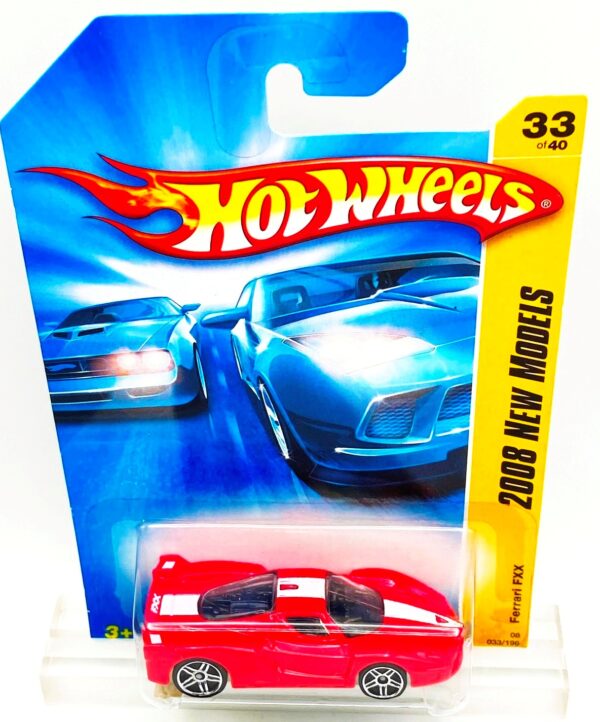 2008 HW CC #033 Ferrari FXX 2008 New Models Red (PR-5) (2)