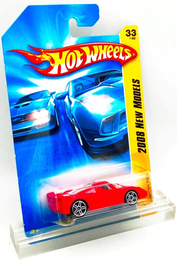 2008 HW CC #033 Ferrari FXX 2008 New Models Red (PR-5) (3)