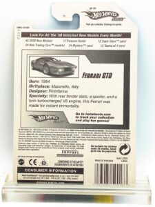 2008 HW CC #038 Ferrari GTO 2008 New Models Red (5-Sp) (5)