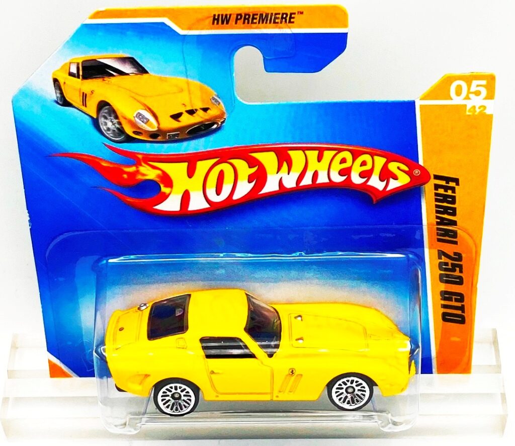 2009 HW CC #005 Ferrari 250 GTO HW Premiere Yellow (Lace) (2)