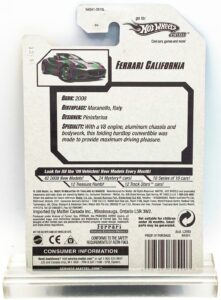2009 HW CC #038 Ferrari California New Models Red (Star) (5)
