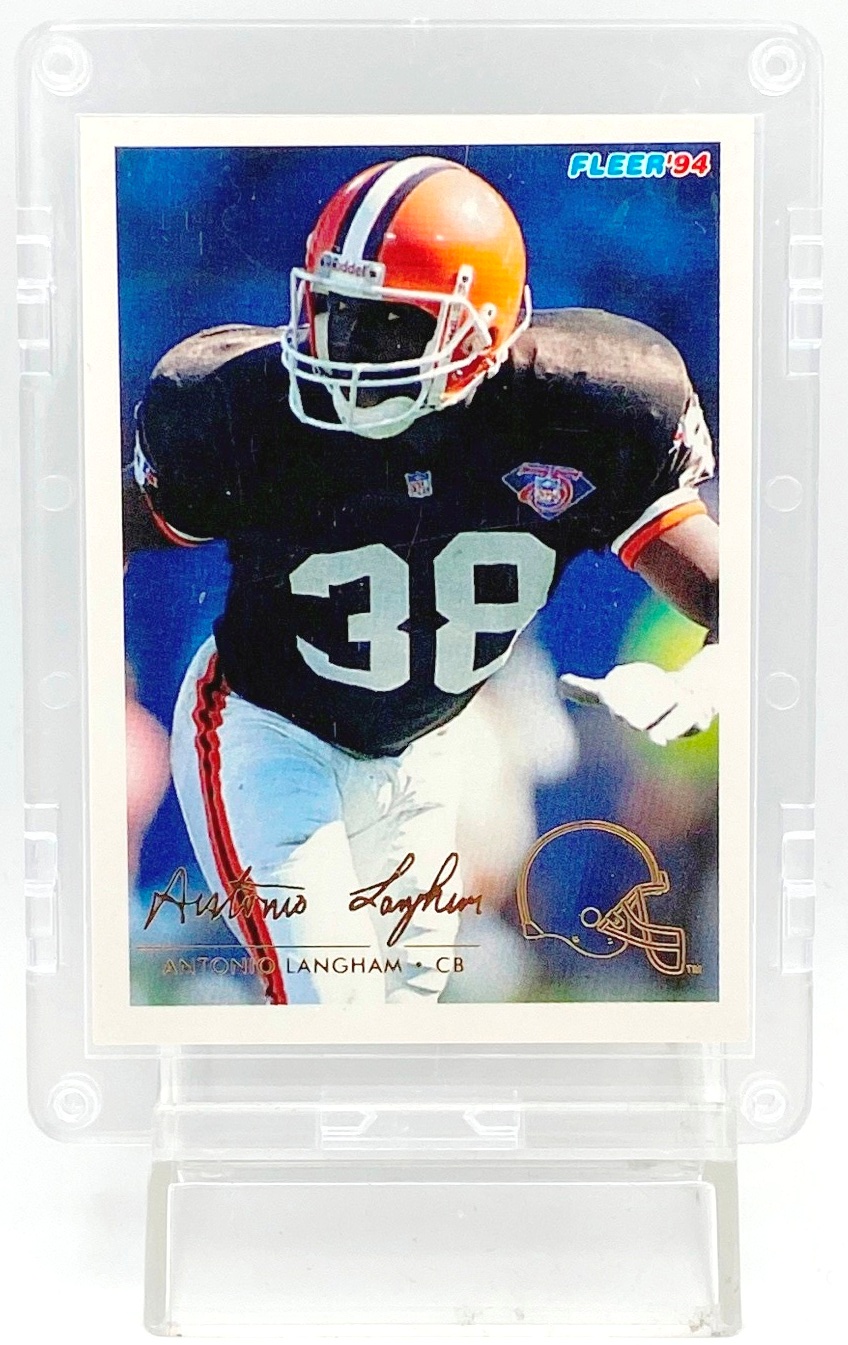 1994 Fleer Antonio Langham Exchange RC#7 (1)