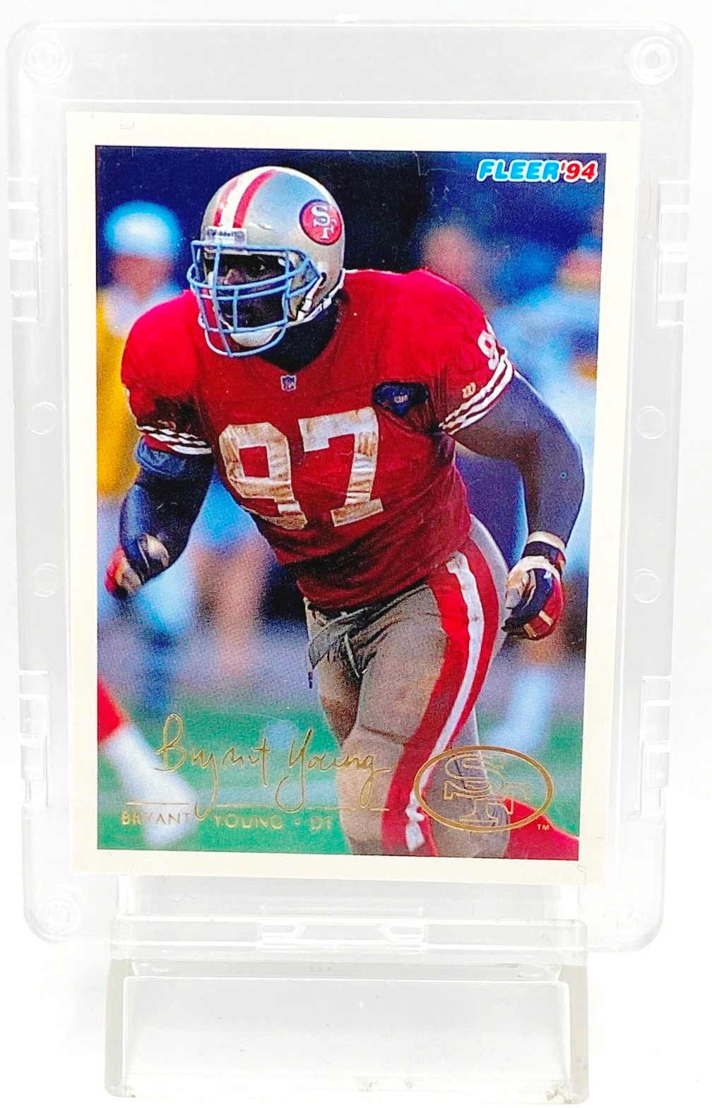 1994 Fleer Bryant Young Exchange RC#12 (1)