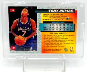 1994 Topps DP Tony Dumas Silver #119 (3)