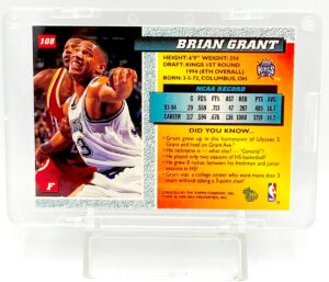 1994 Topps Draft Brian Grant Gold #108 (3)