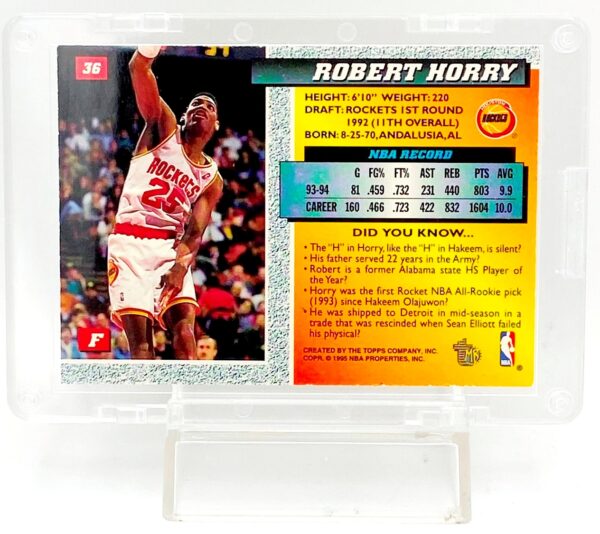 1994 Topps MB Champ Robert Horry Gold (3) 1994 Topps MB Champ Robert Horry Gold (3)