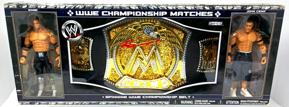 2006 Jakks WWE Edge & John Cena Spinning Championship (0)