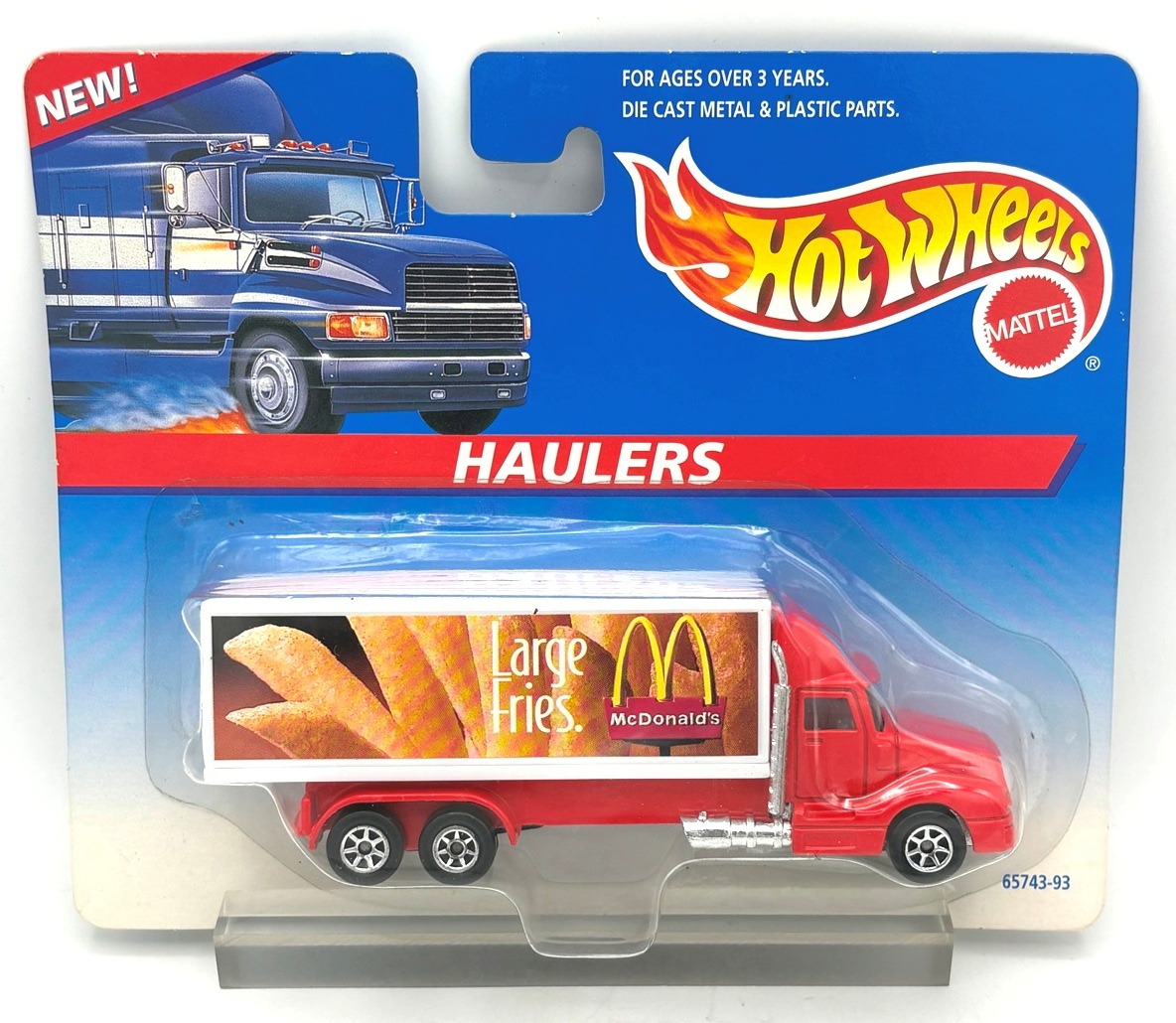 1997 HW Short Card Haulers McDonald’s Large Fries (1)