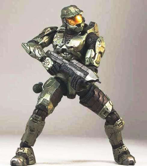 2007 Halo 3 Master Chief “Campaign” Green Armor Series 1C
