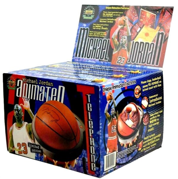 1999 UDA Animated Phone Set Michael Jordan (1)