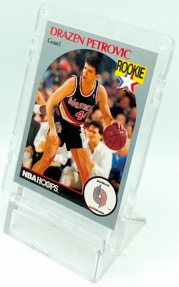 1990 NBA Hoops Drazen Petrovic RC #248 (4) 1990 NBA Hoops Drazen Petrovic RC #248 (4)