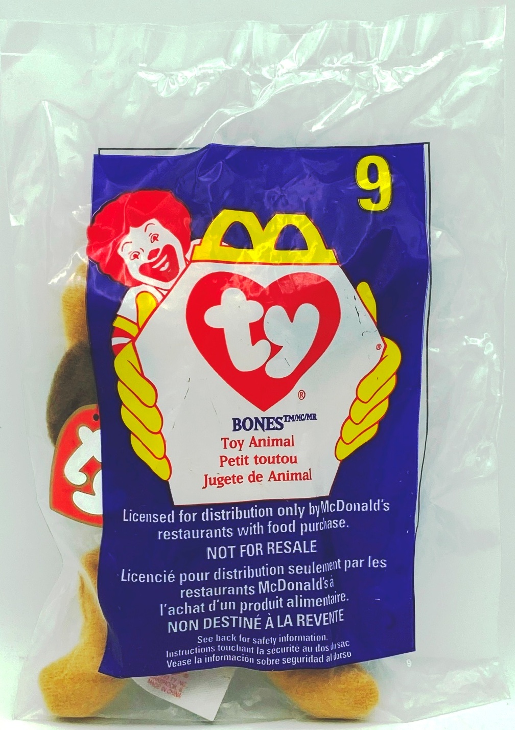 1998 (Bones) Teenie Beanie #9 (Ty-Year-Born-1993)-13pcs (1)