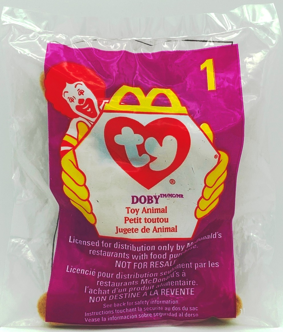 1998 (Doby) Teenie Beanie #1 (Ty-Year-Born-1993)-1pc (1)