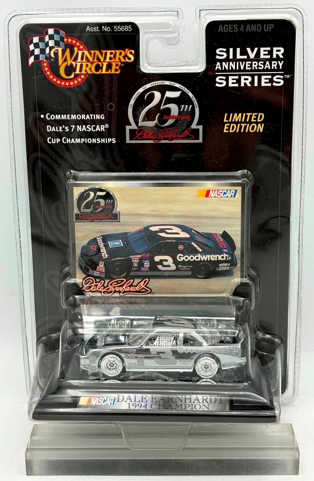 1999 Dale Earnhardt Silver Anniversary Series #7 (1994)-1