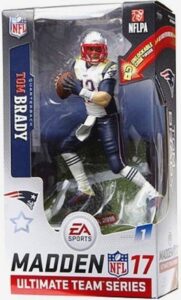 2016 Madden NFL 17 Tom Brady Ultimate Team Chase Figure