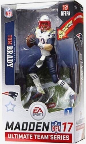 2016 Madden NFL 17 Tom Brady Ultimate Team Chase Figure