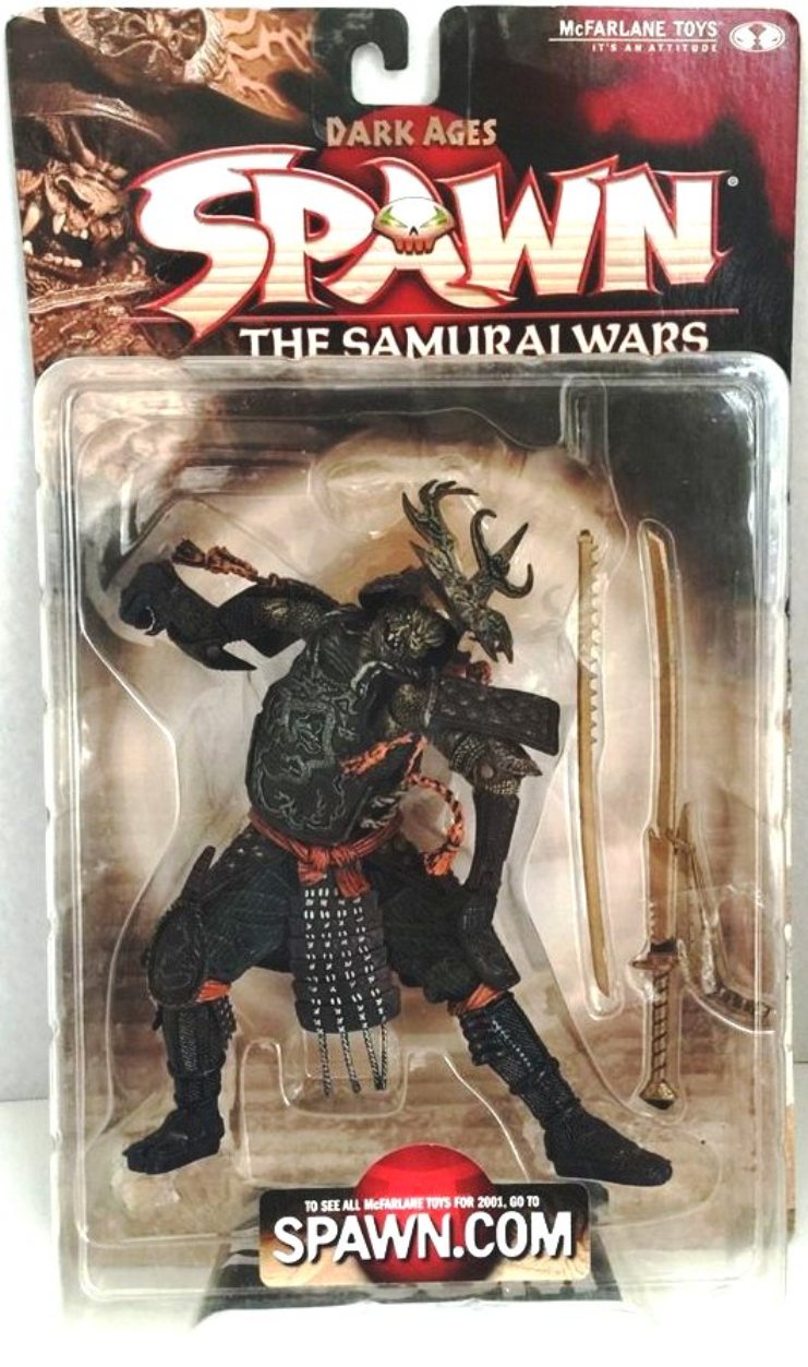 2001 Spawn Jackal Assassin (The Samurai Wars) Dark Ages Series-19-0