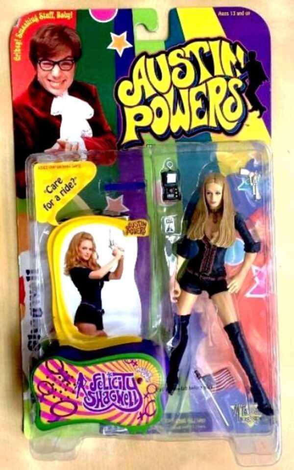1999 McFarlane Toys Felicity Shagwell Care For a Ride Series-1 (1)