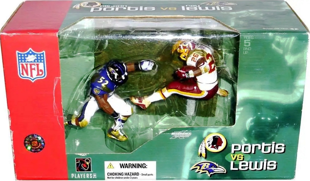 2004 McFarlane - Portis vs Lewis (Limited Edition) 2-Pack (1)