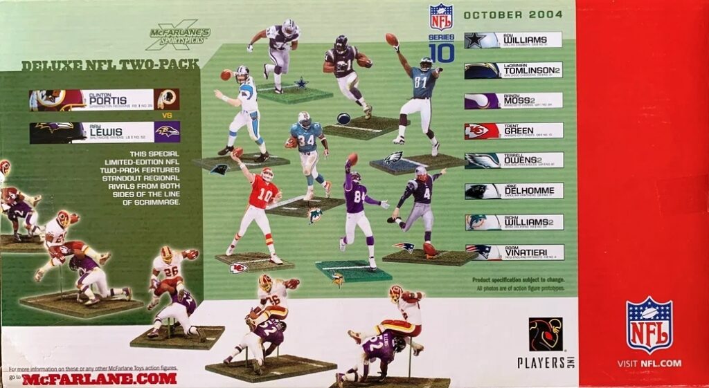 2004 McFarlane - Portis vs Lewis (Limited Edition) 2-Pack (4)