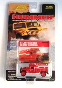 1999 Johnny lightning Atlantic Beach Rescue Hummer-2