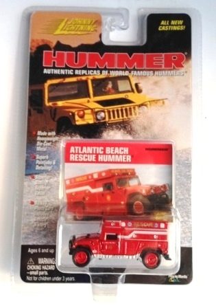 1999 Johnny lightning Atlantic Beach Rescue Hummer-2