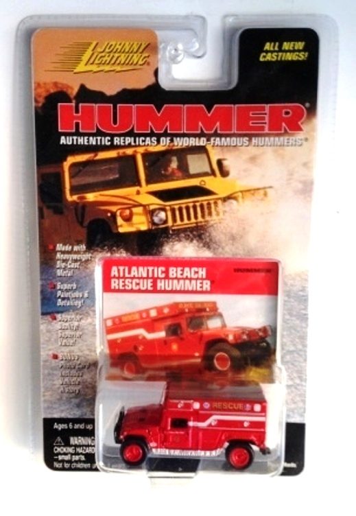 1999 Johnny lightning Atlantic Beach Rescue Hummer-1