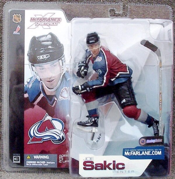 2002 McFarlane NHL Joe Sakic (Blue & Purple Jersey) (1)
