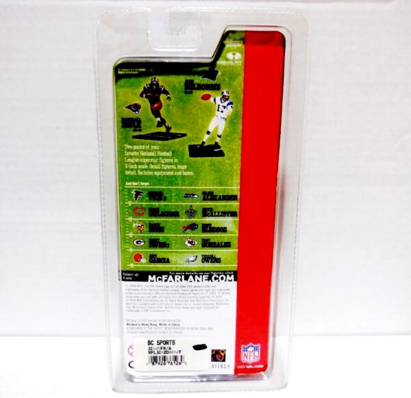 2004 McFarlane Marshall Faulk-Jake Delhomme 3-inch (1) A1 2004 McFarlane Marshall Faulk-Jake Delhomme 3-inch (1) A1