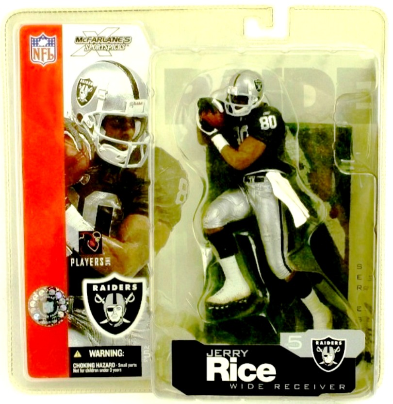 2002 McFarlane NFL Jerry Rice Black Jersey (0)