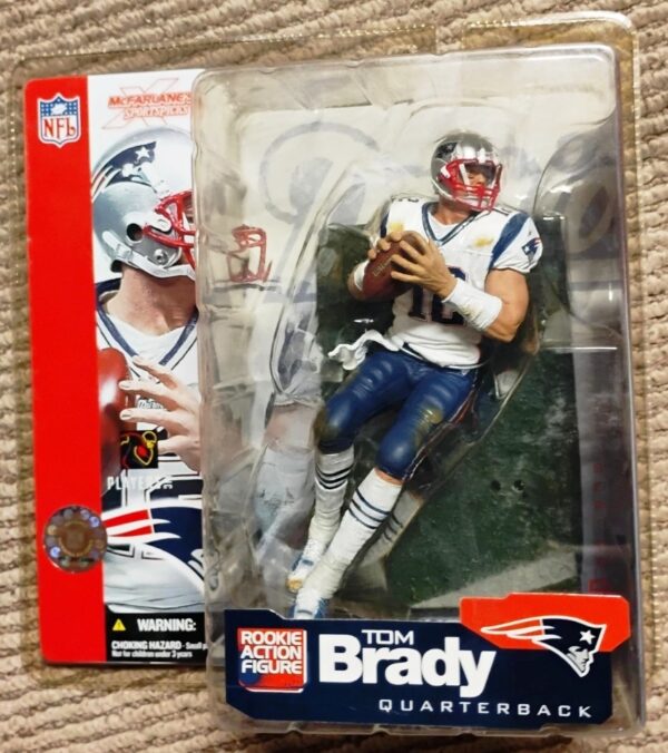 2002 Sportspick NFL Tom Brady Rookie Action Figure (2) 2002 Sportspick NFL Tom Brady Rookie Action Figure (2)