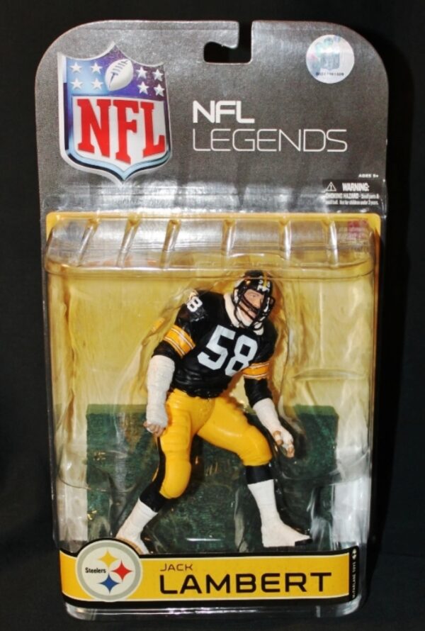2008 McFarlane NFL Legends Jack Lambert (Black- Face Guard) (1) 2008 McFarlane NFL Legends Jack Lambert (Black- Face Guard) (1)